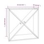 Voir la diapositive 6 : VIDAXL Armoire a vin 62x25x62 cm Bois de pin massif