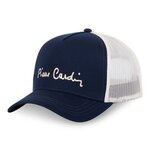 PIERRE CARDIN Casquette Trucker avec filet Net. Coloris disponibles : Bleu