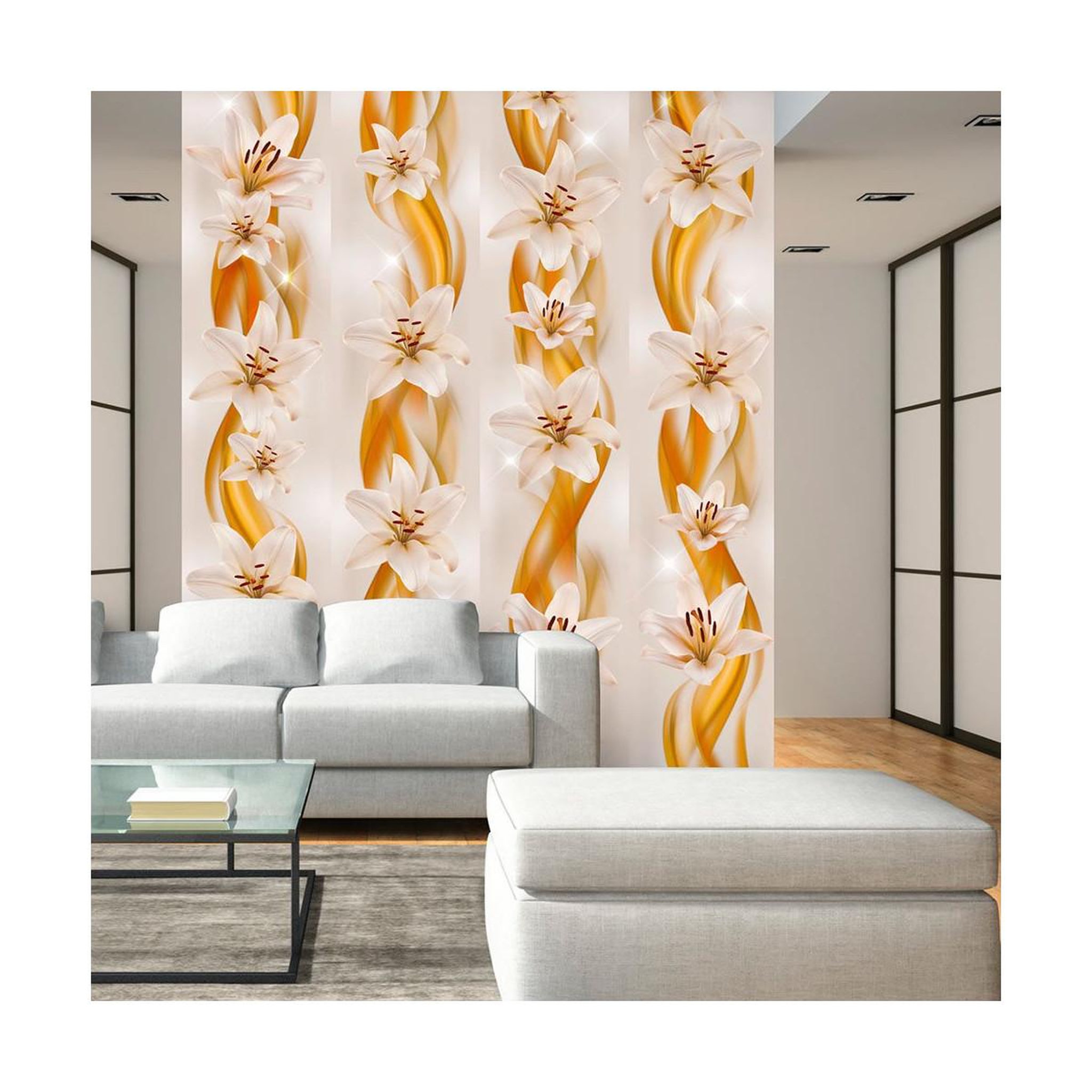 Paris Prix Papier peint  flower plaits  50x1000cm