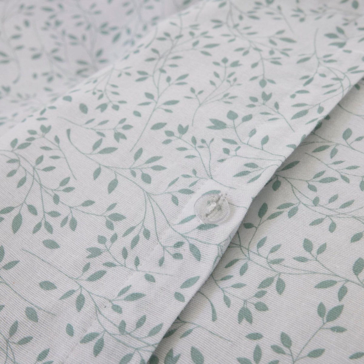 BATON ROUGE Parure housse de couette 100% gaze de coton imprimé murmure