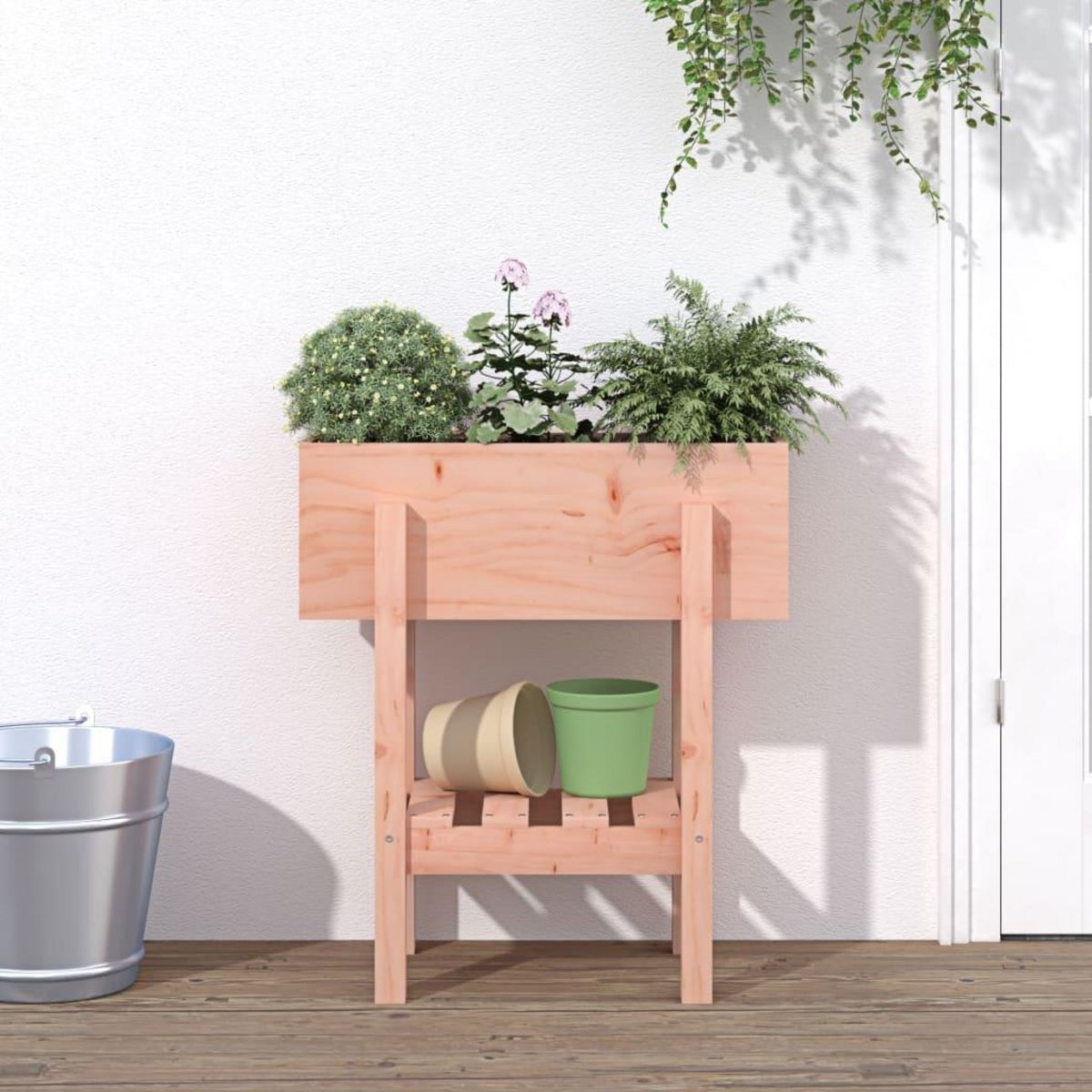 VIDAXL Jardiniere 62x30x69 cm bois massif douglas