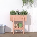 VIDAXL Jardiniere 62x30x69 cm bois massif douglas