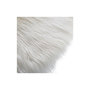 Voir la diapositive 3 : Atmosphera Kids Tapis de Salon Fourrure  Cercle  90cm Blanc