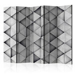 Paris Prix Paravent 5 Volets  Grey Triangles  172x225cm