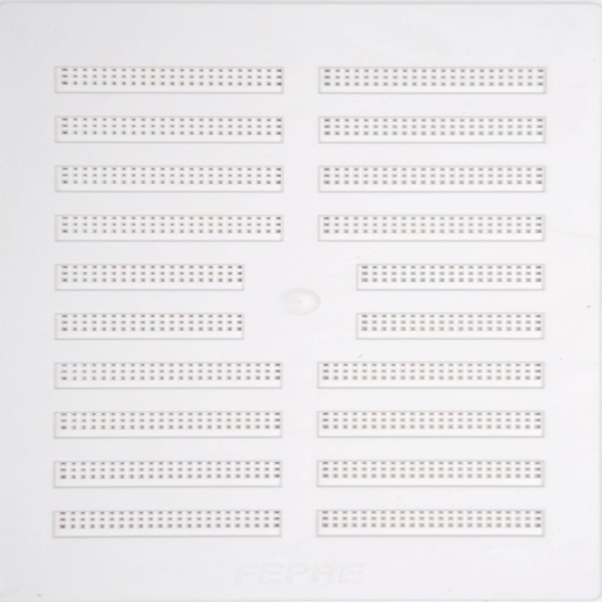CENTRALE BRICO Grille d'aération abs naturel, L.19.3 x l.28.9 cm