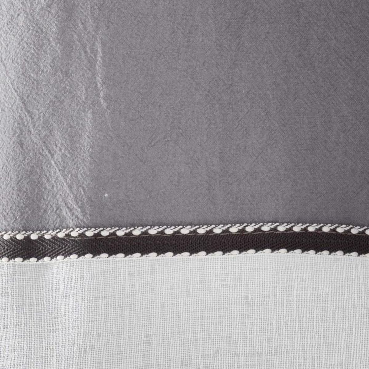 Paris Prix Rideau Voilage à Œillets  Jolibel  137x240cm Gris