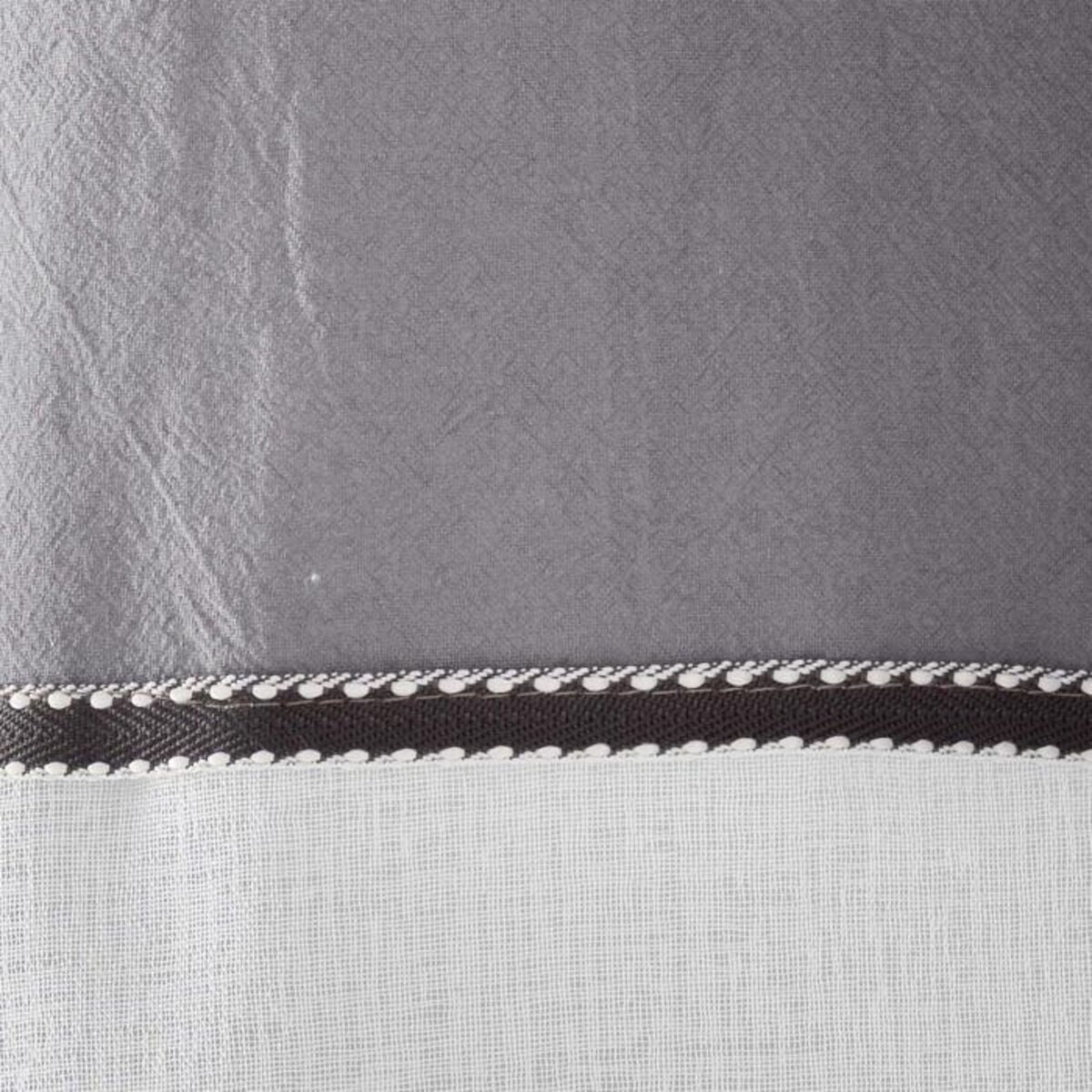 Paris Prix Rideau Voilage à Œillets  Jolibel  137x240cm Gris