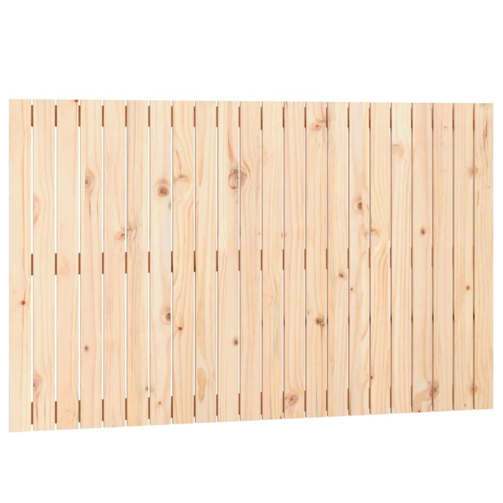 Voir la diapositive 2 : VIDAXL Tete de lit murale 140x3x90 cm Bois massif de pin