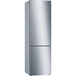 BOSCH Réfrigérateur combiné 60cm 337l brassé inox - kge39alca