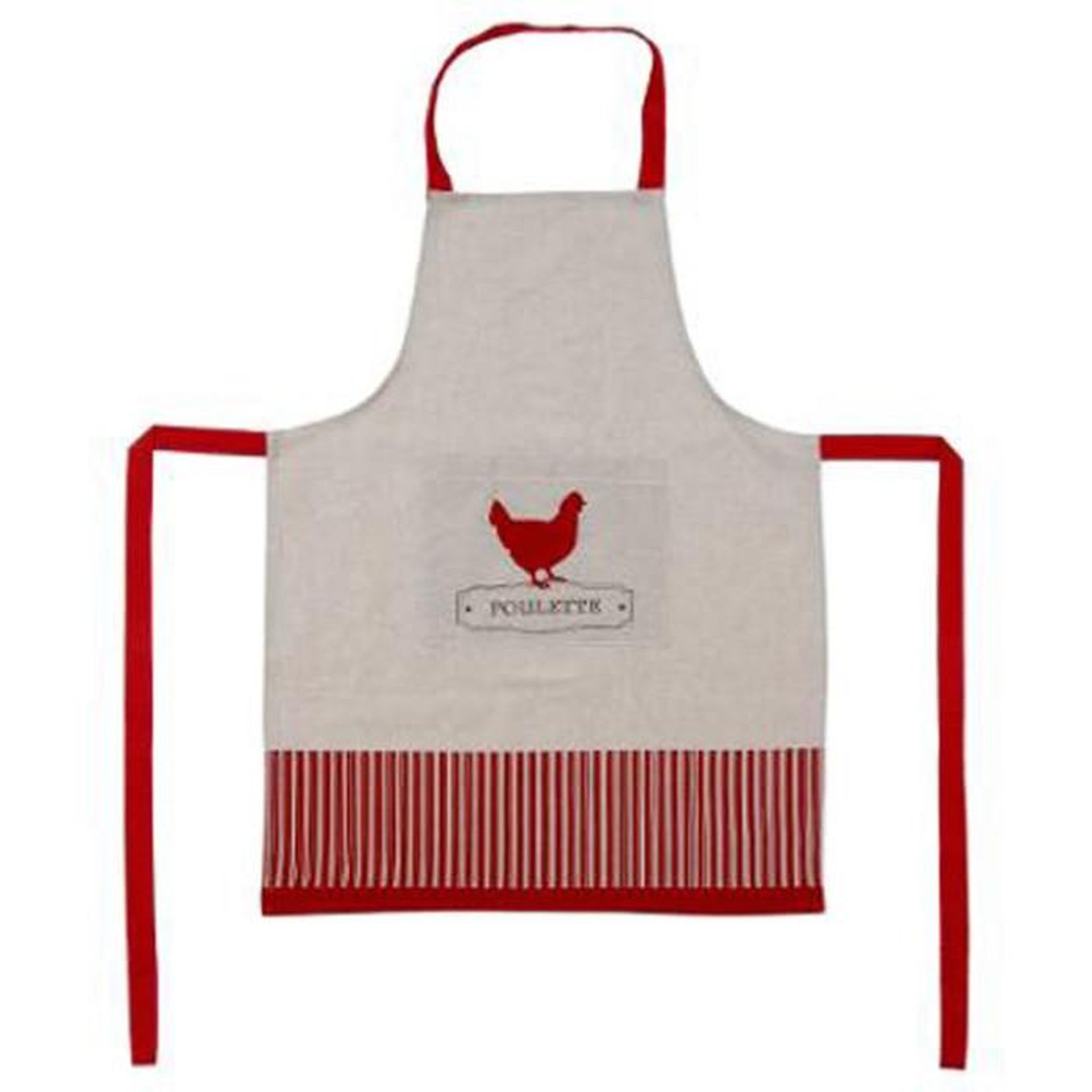 Voir la diapositive 1 : ATMOSPHERA Tablier de Cuisine  Poulette  60x80cm Multicolore