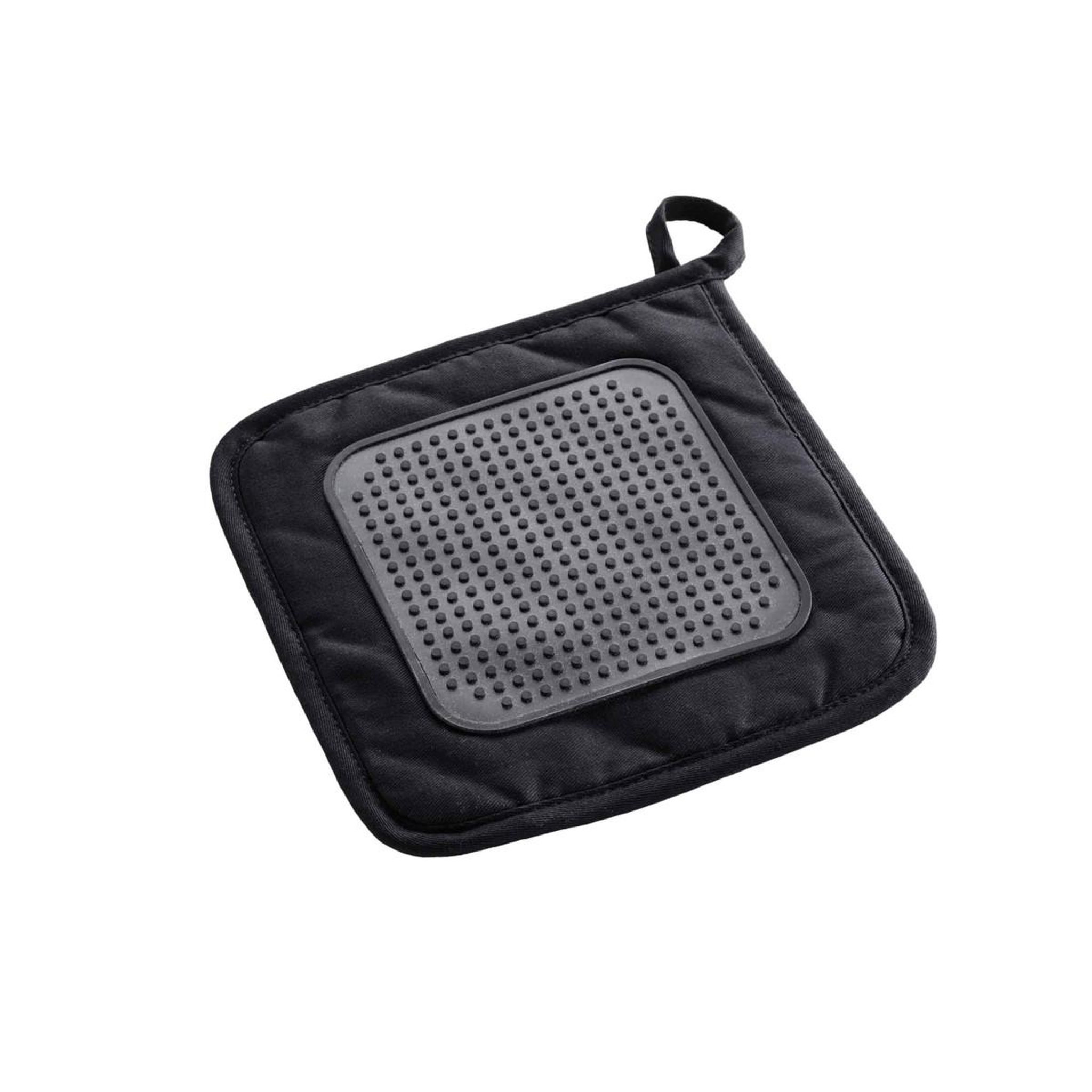Voir la diapositive 2 : Douceur d'Intérieur Manique de cuisine en coton  solaris  19cm noir