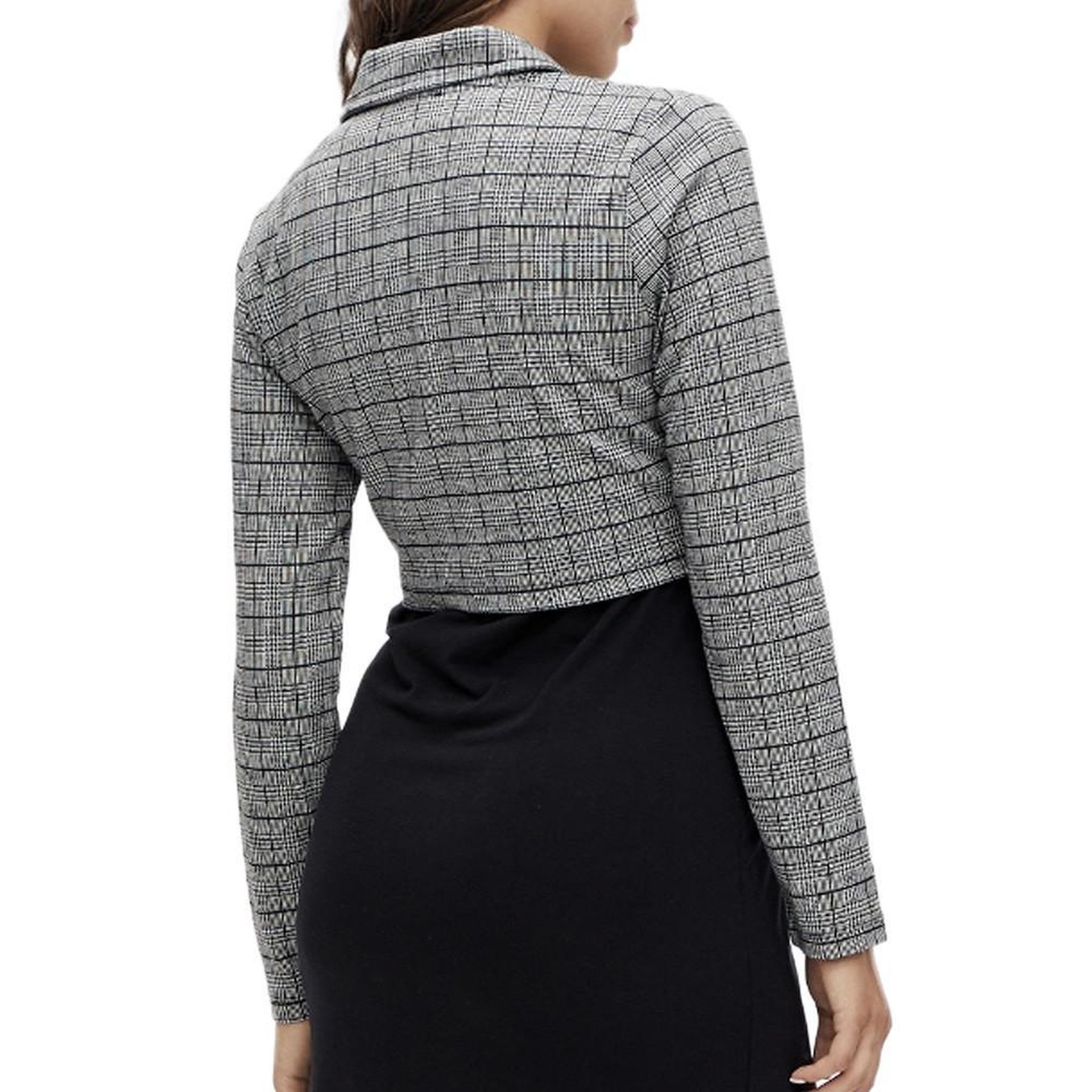 Voir la diapositive 2 : MAMALICIOUS Blazer de Grossesse Gris/Noir Femme Mamalicious Noelli