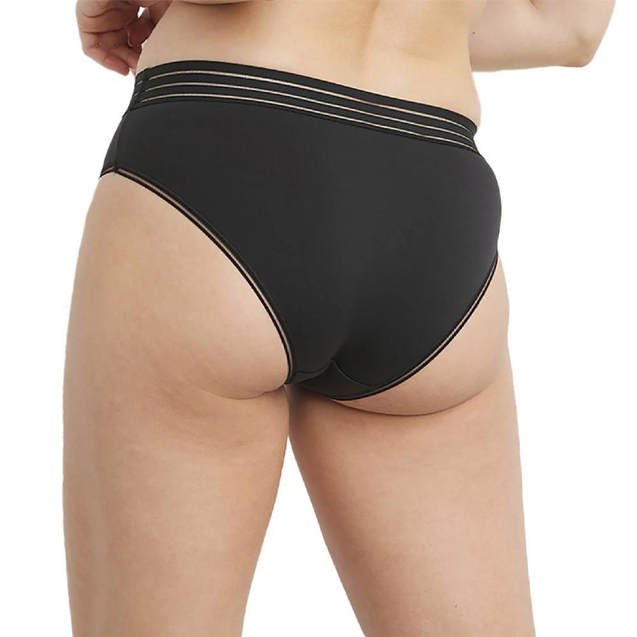 Voir la diapositive 2 : DIM Culotte Noir Femme Dim Oh