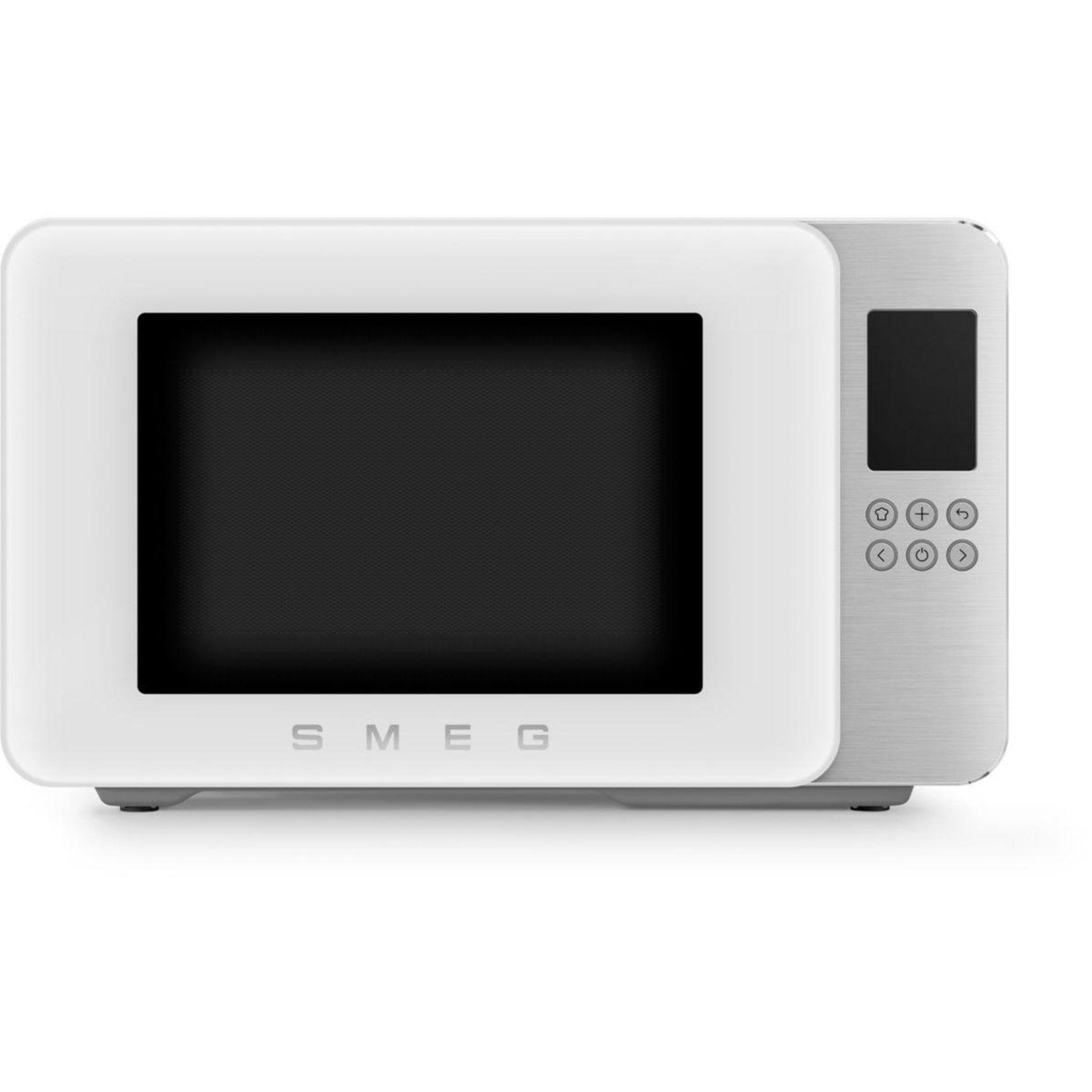Voir la diapositive 1 : SMEG Micro ondes grill MOC01WHMEU