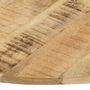Voir la diapositive 2 : VIDAXL Dessus de table Bois de manguier solide Rond 15-16 mm 70 cm