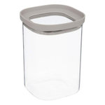 FIVE Bocal en Verre  Hermet  1L Transparent & Beige