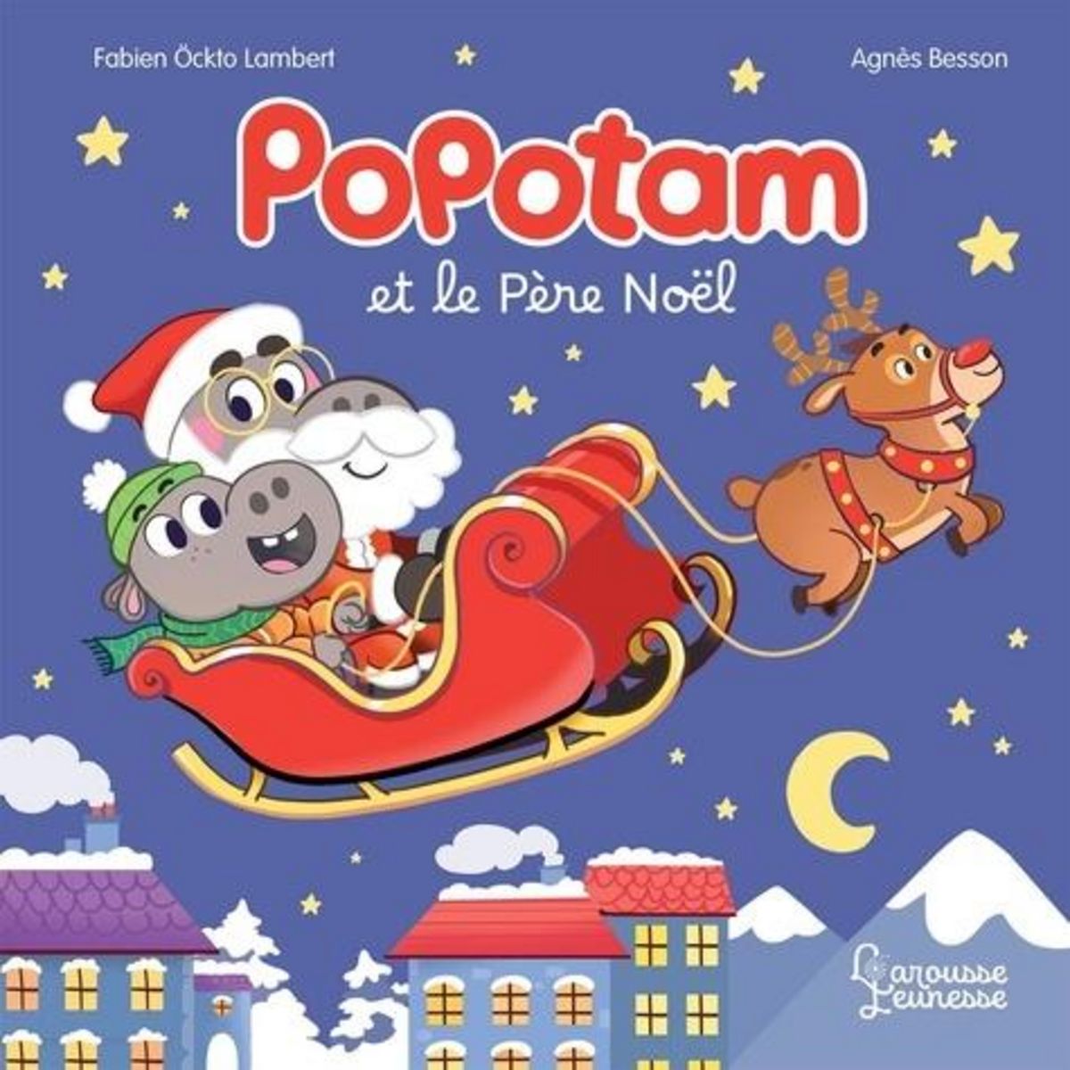 POPOTAM : POPOTAM ET LE PERE NOEL, Besson Agnès