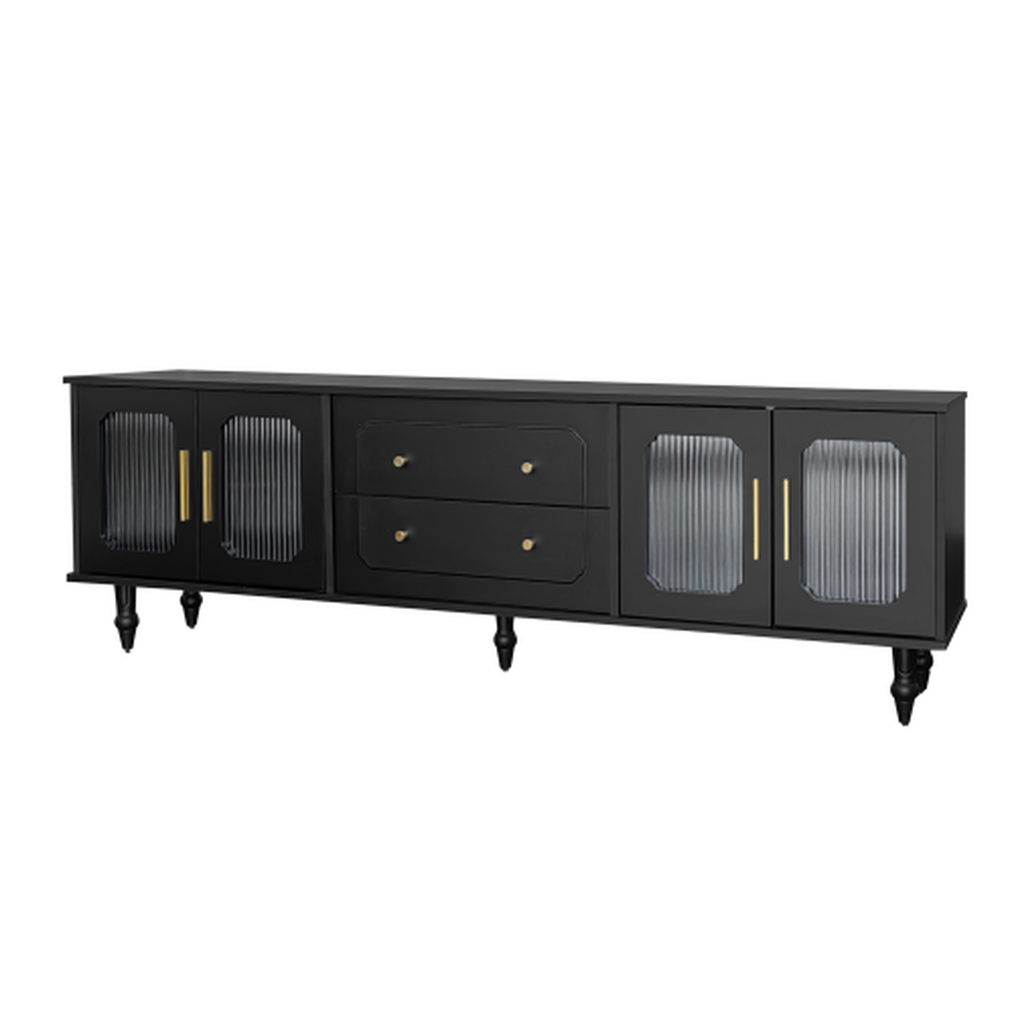 MERAX Meuble tv. Coloris disponibles : Blanc, Noir
