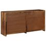 Voir la diapositive 4 : VIDAXL Meuble a tiroirs Bois massif de Sesham 160x40x80 cm