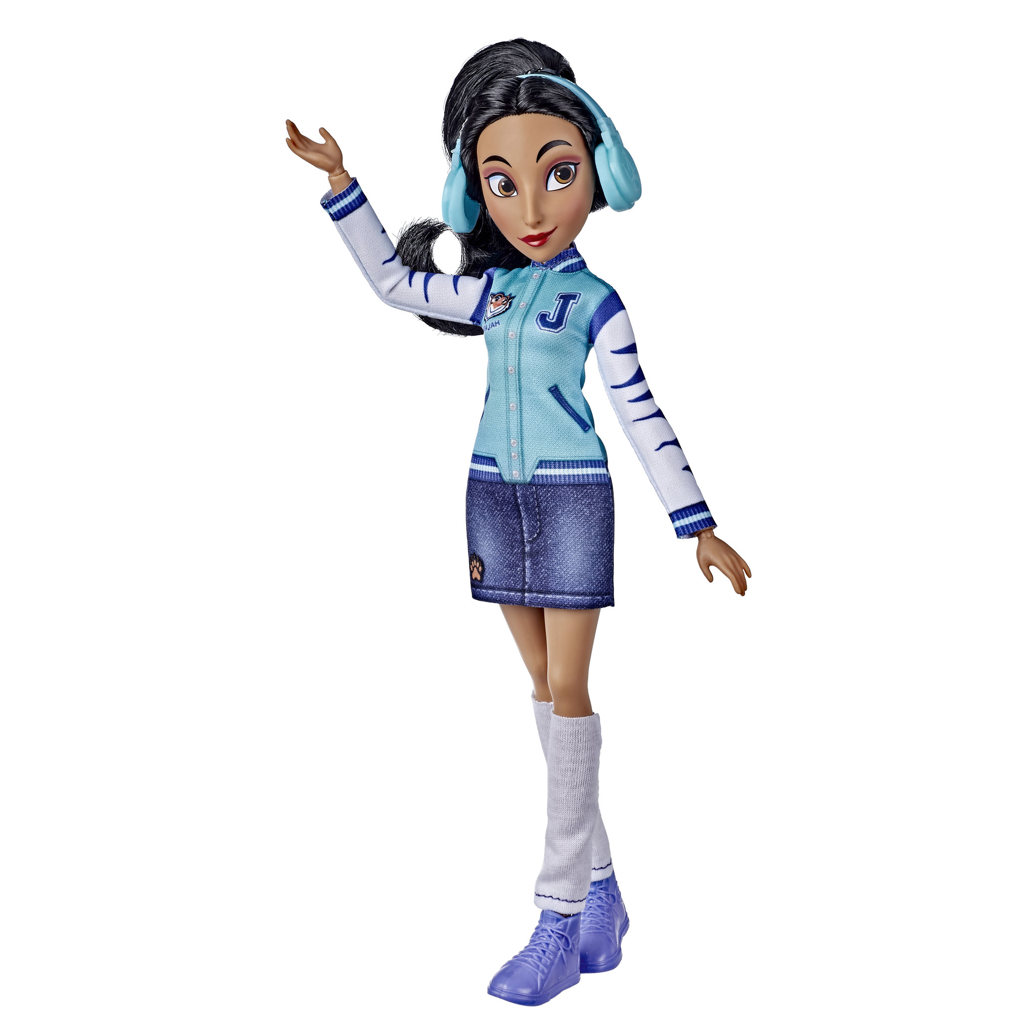 Voir la diapositive 1 : HASBRO Poupée princesse Disney Jasmine avec tenue et accessoires