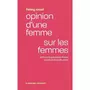  OPINION D'UNE FEMME SUR LES FEMMES, Raoul Fanny