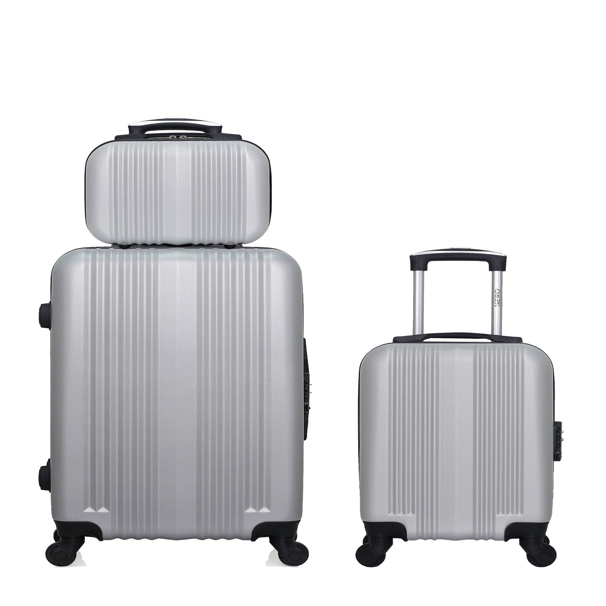 HERO Hero - lot de 3 - valise weekend, valise cabine xxs et vanity lipari