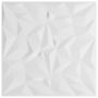 Voir la diapositive 2 : VIDAXL Panneaux muraux 48 pcs blanc 50x50 cm XPS 12 m² amethyste