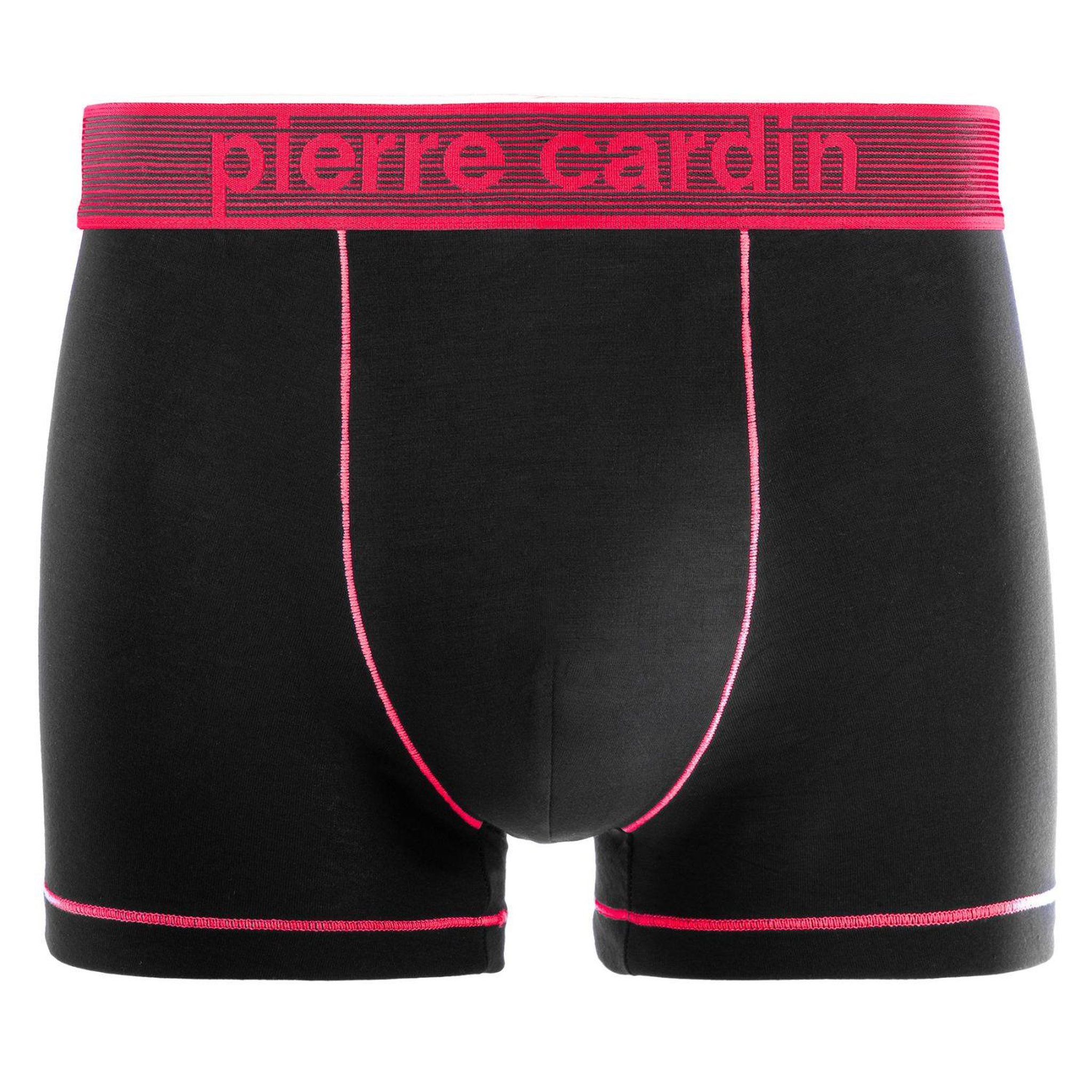 Voir la diapositive 5 : PIERRE CARDIN Lot de 4 boxers homme en viscose de bambou Dolce