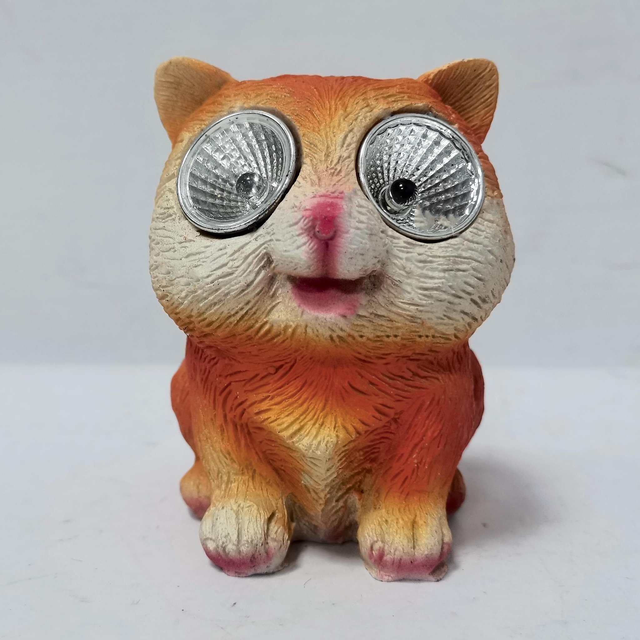 Voir la diapositive 1 :  Chat solaire 2 LED
