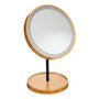 Voir la diapositive 1 : FIVE Miroir de Salle de Bain  Led Bambou  31cm Naturel