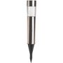 Voir la diapositive 5 : Inkazen Lot de 4 bornes tube solaire Gris