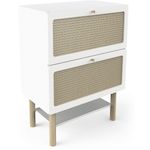 Habitat et Jardin Commode bois enfant   Ochna   - 2 tiroirs - Blanc