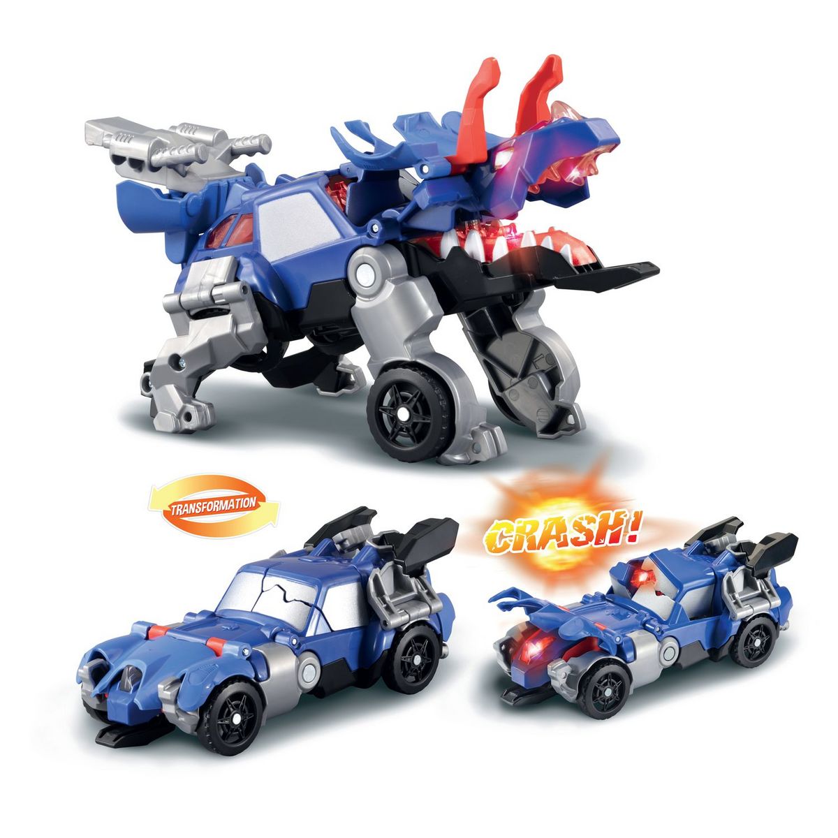 VTECH Switch and Go Dinos Crashkaops le Triceratops