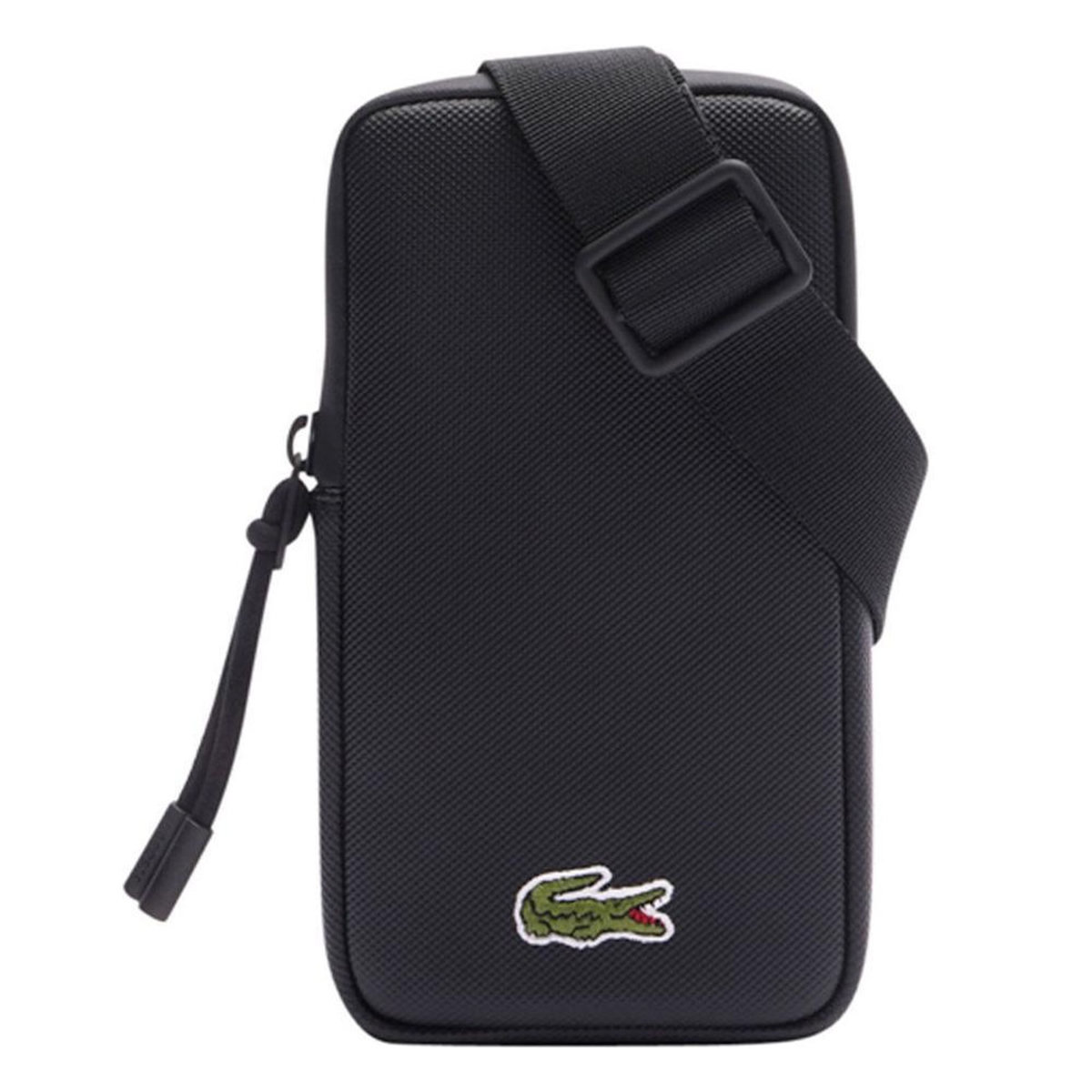 Lacoste Sac à Bandoulière Noir Homme Lacoste inclus