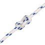 Voir la diapositive 5 : VIDAXL Corde de bateau Blanc 3 mm 50 m Polypropylene