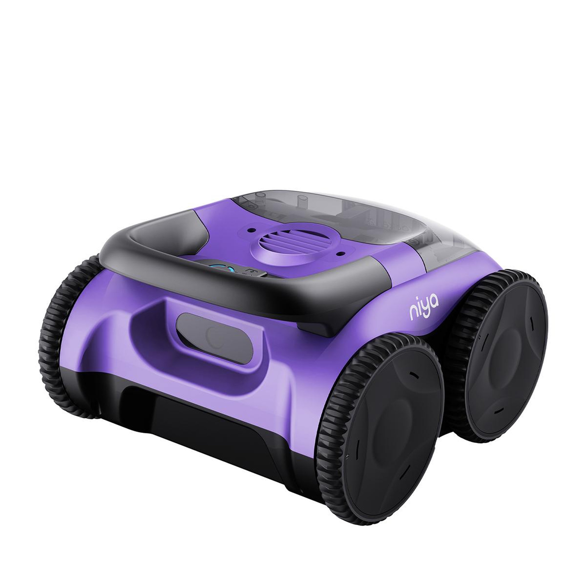 MAYTRONICS Robot aspirateur de piscine sans fil fond uniquement, durée de cycle jusqu'à 1h30, pour piscines hors-sol et enterrées, jusqu'à 8 mètres - sonar f2