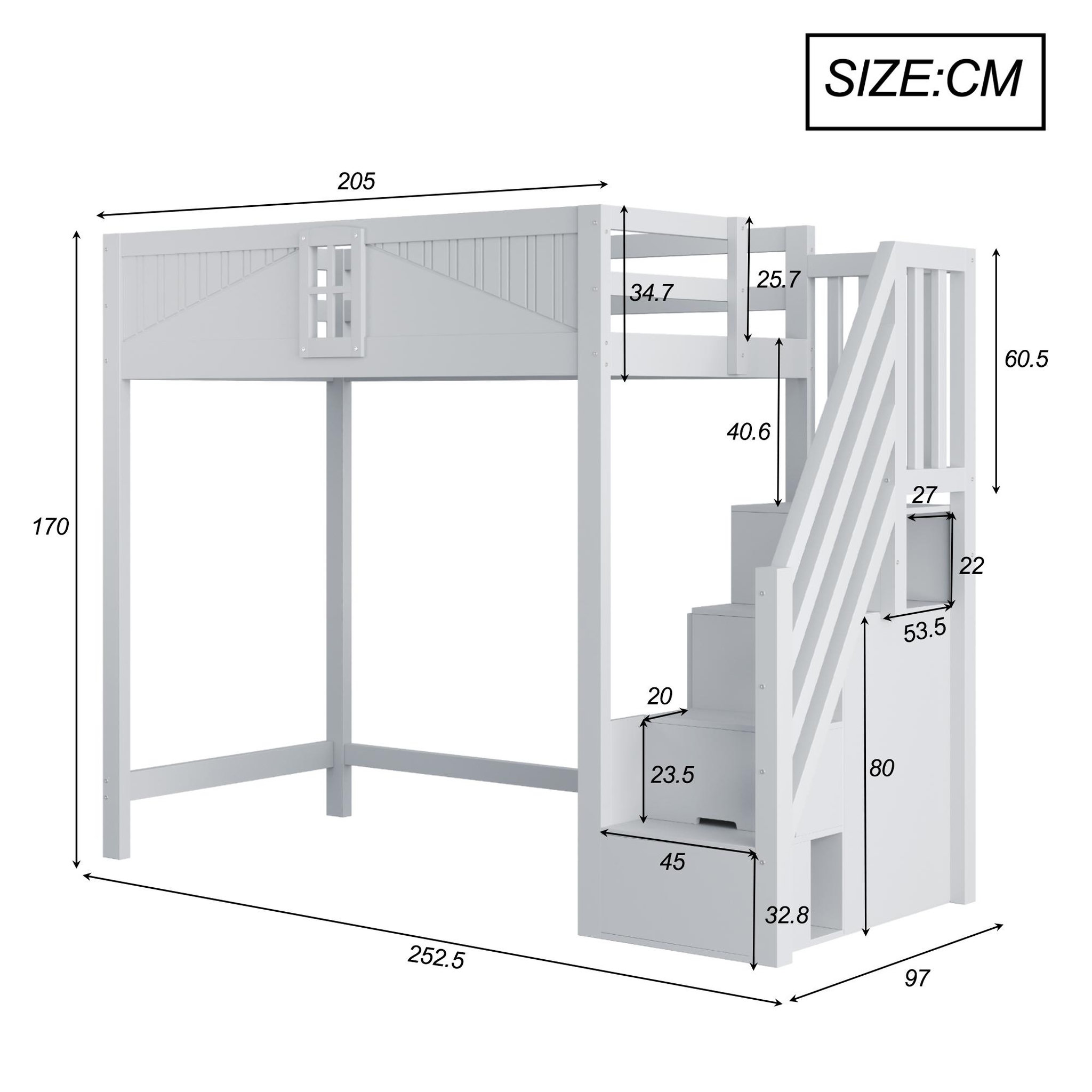 Voir la diapositive 3 : MERAX Lit mezzanine