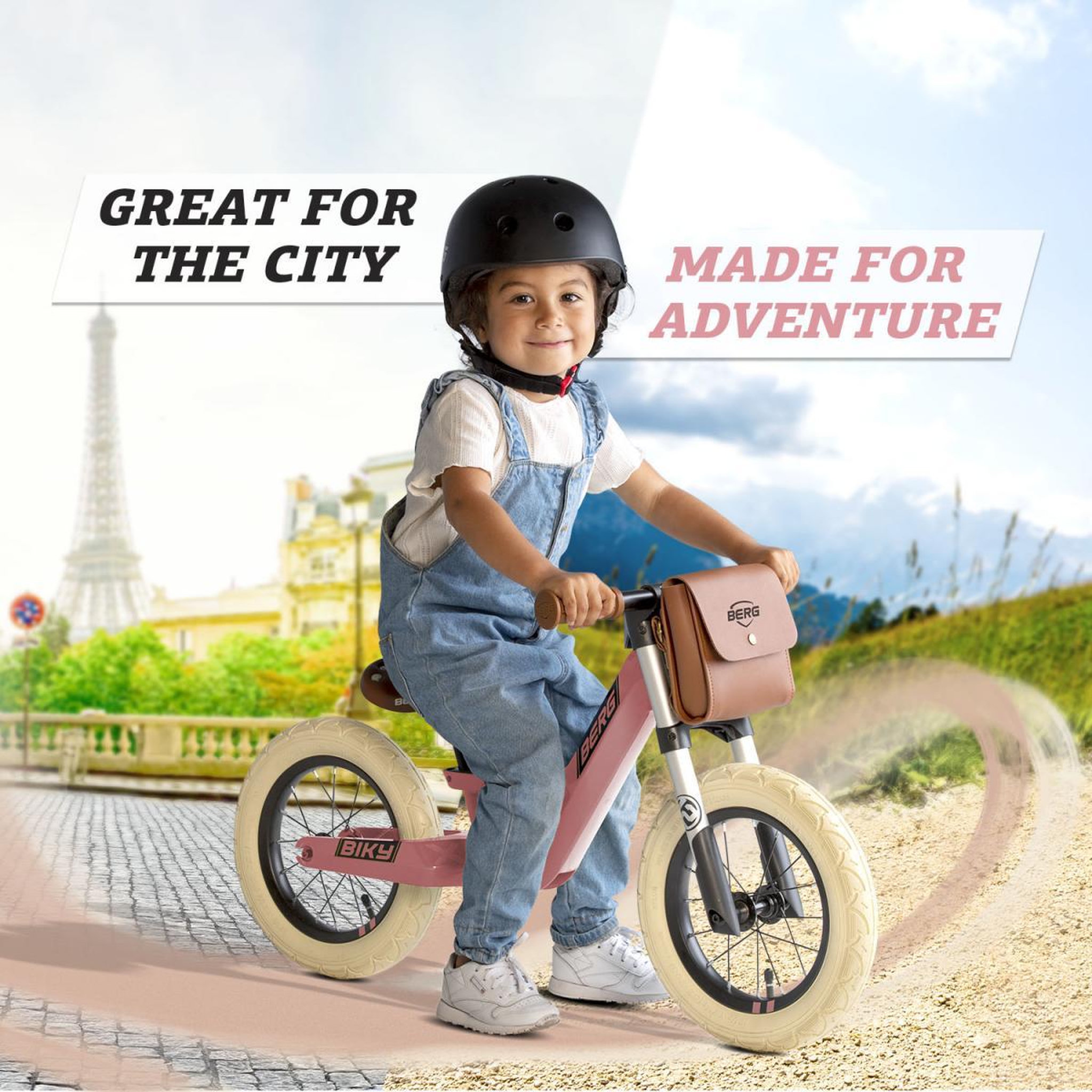 Voir la diapositive 4 : Berg Vélo d'équilibre Biky Retro rose