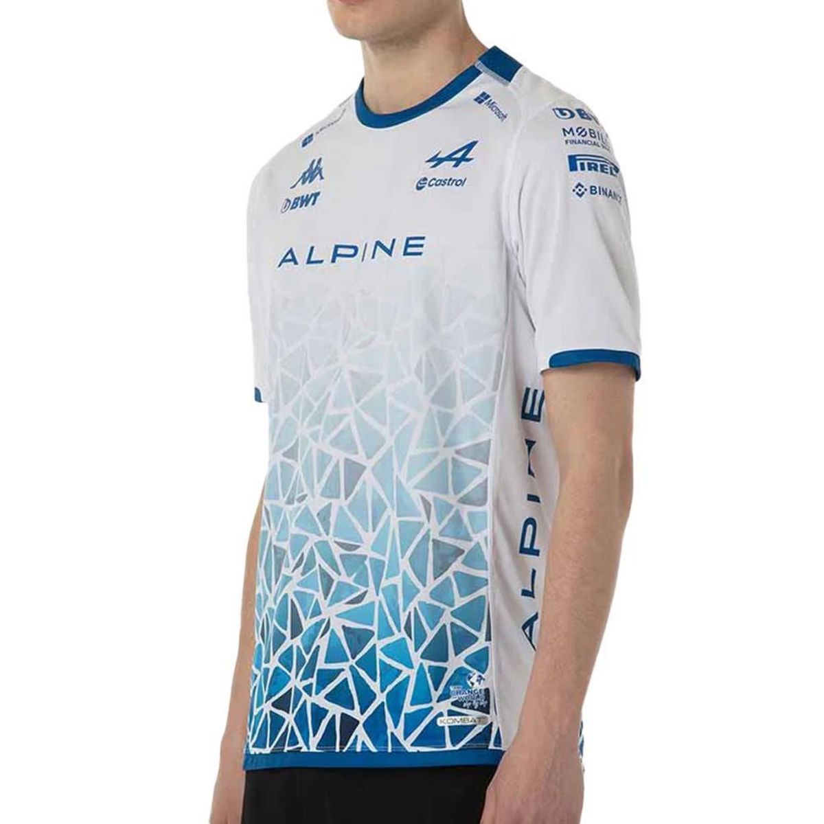KAPPA Maillot Blanc/Turquoise Homme Kappa Kombat 2024