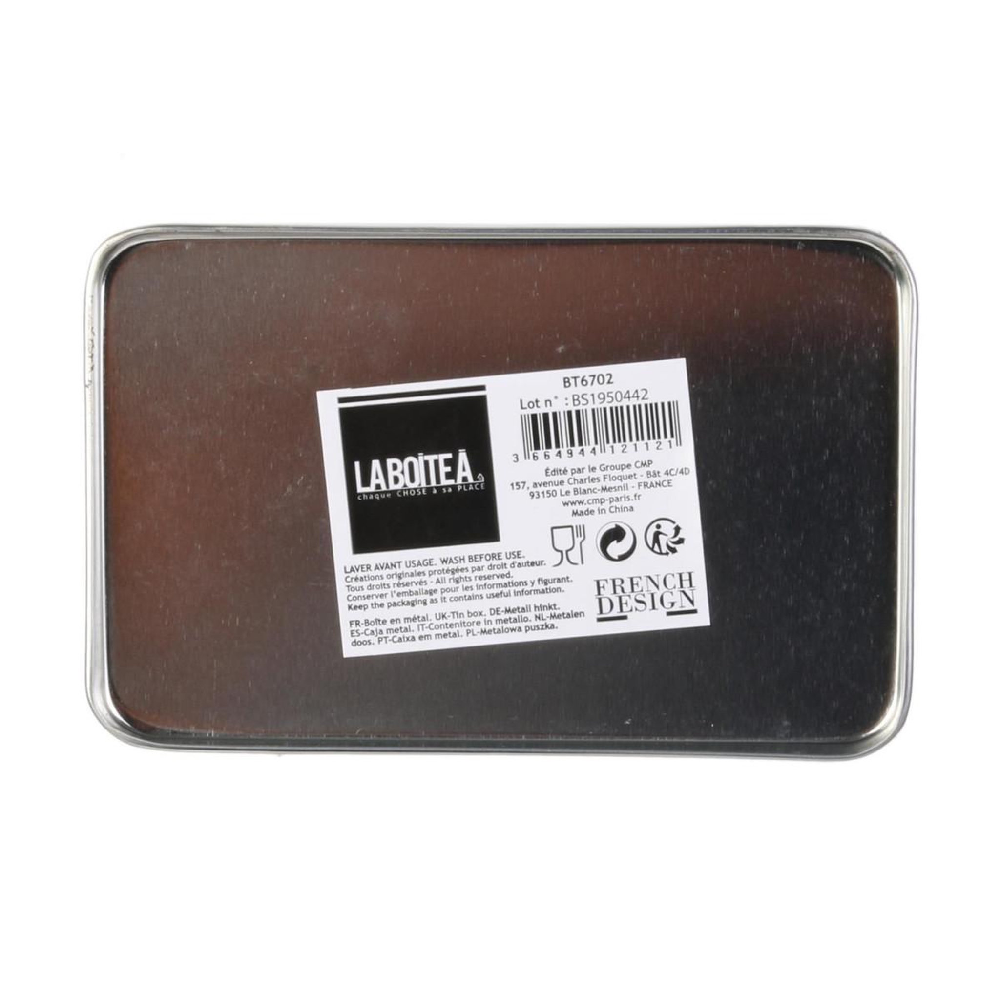 Voir la diapositive 3 : COOK CONCEPT Boîte de Conservation  Ma Boîte à Riz  18cm Gris