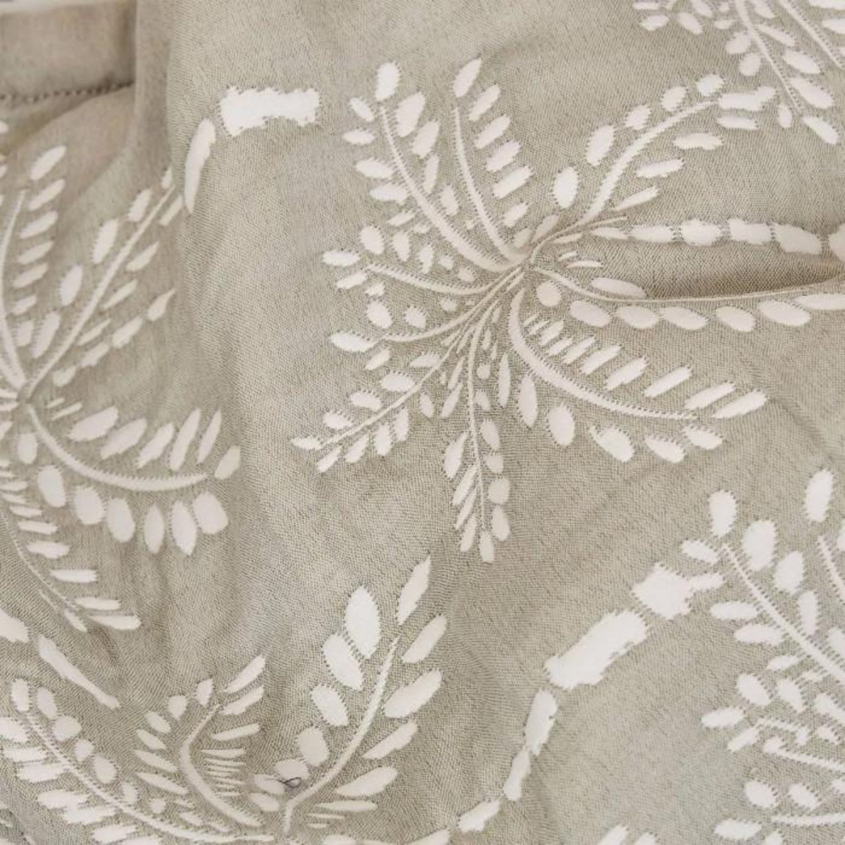 ATMOSPHERA Dessus de Lit Réversible  Nuvia  240x260cm Vert Céladon