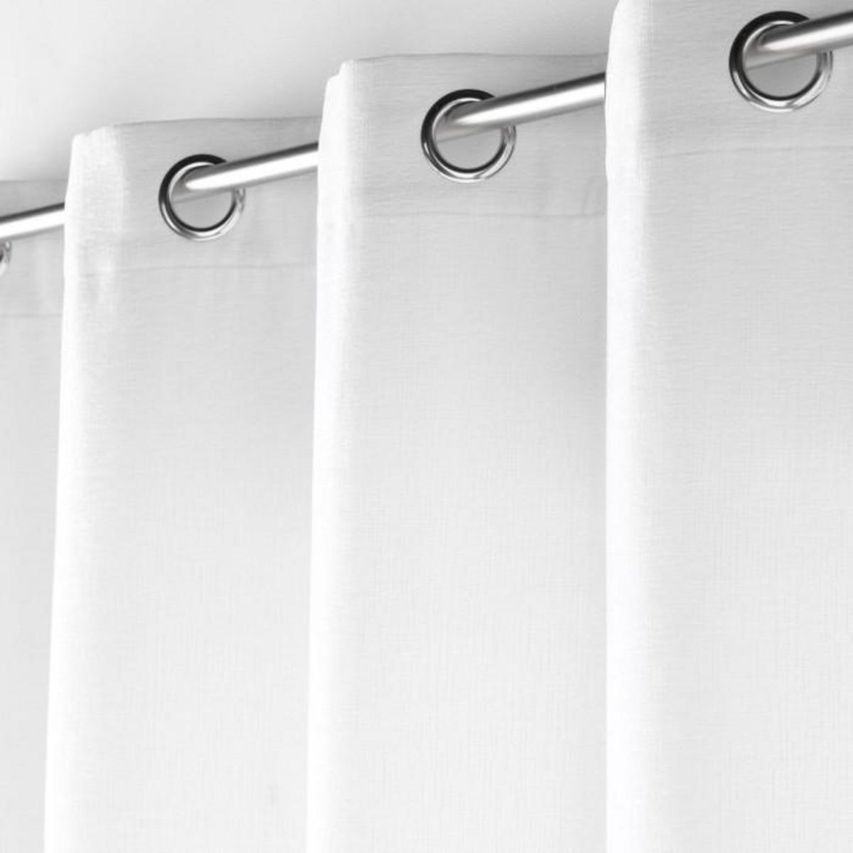 Paris Prix Rideau à Œillets en Velours  Verra  140x260cm Blanc