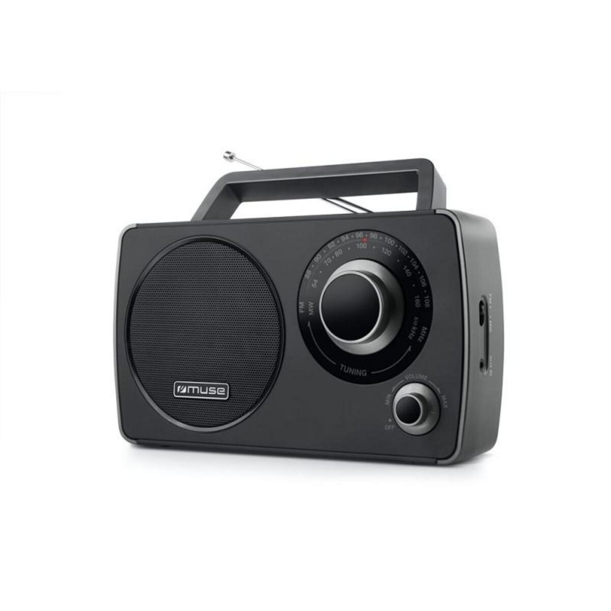 Muse Radio portable Muse M 075 R Noir