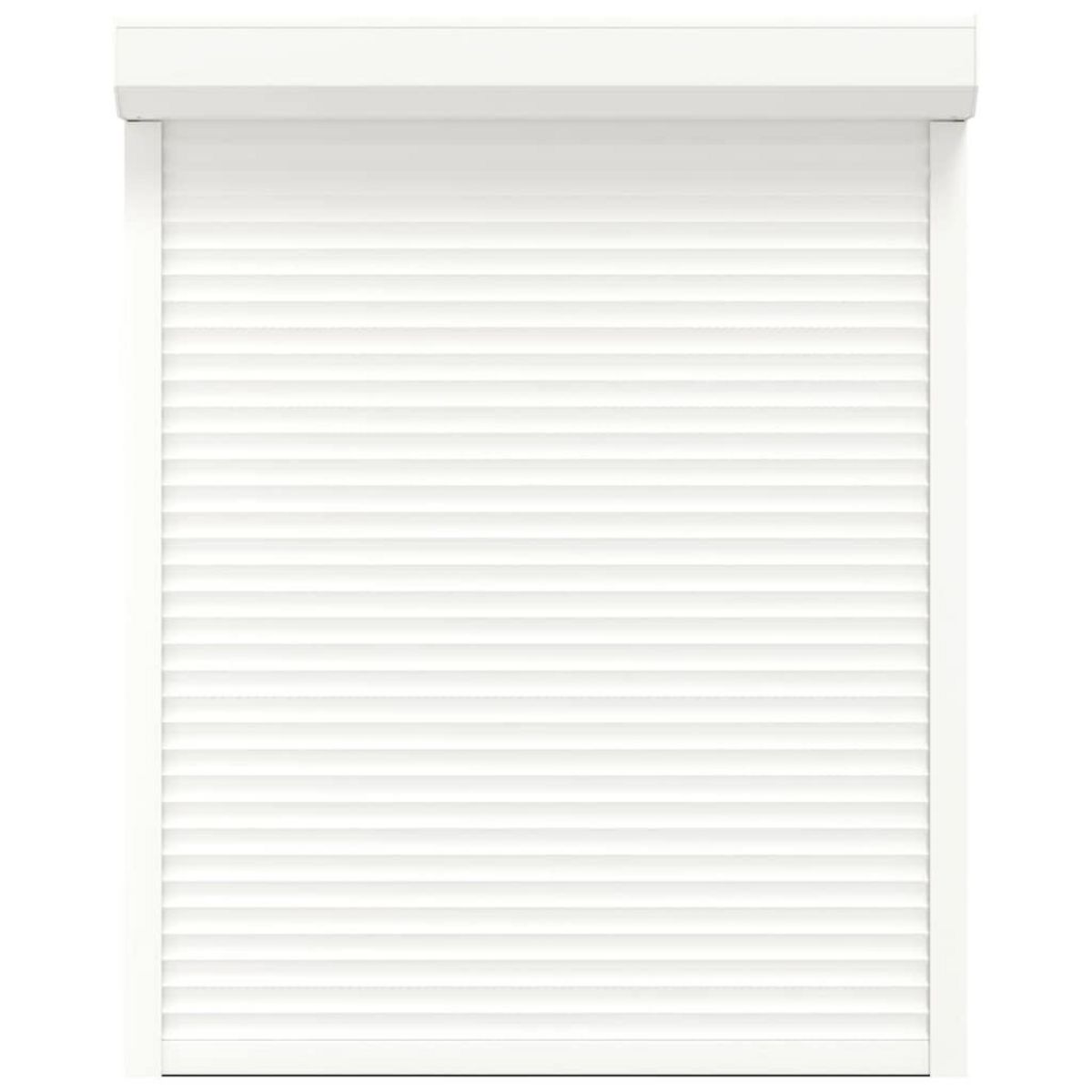 VIDAXL Volet roulant aluminium 120x150 cm blanc