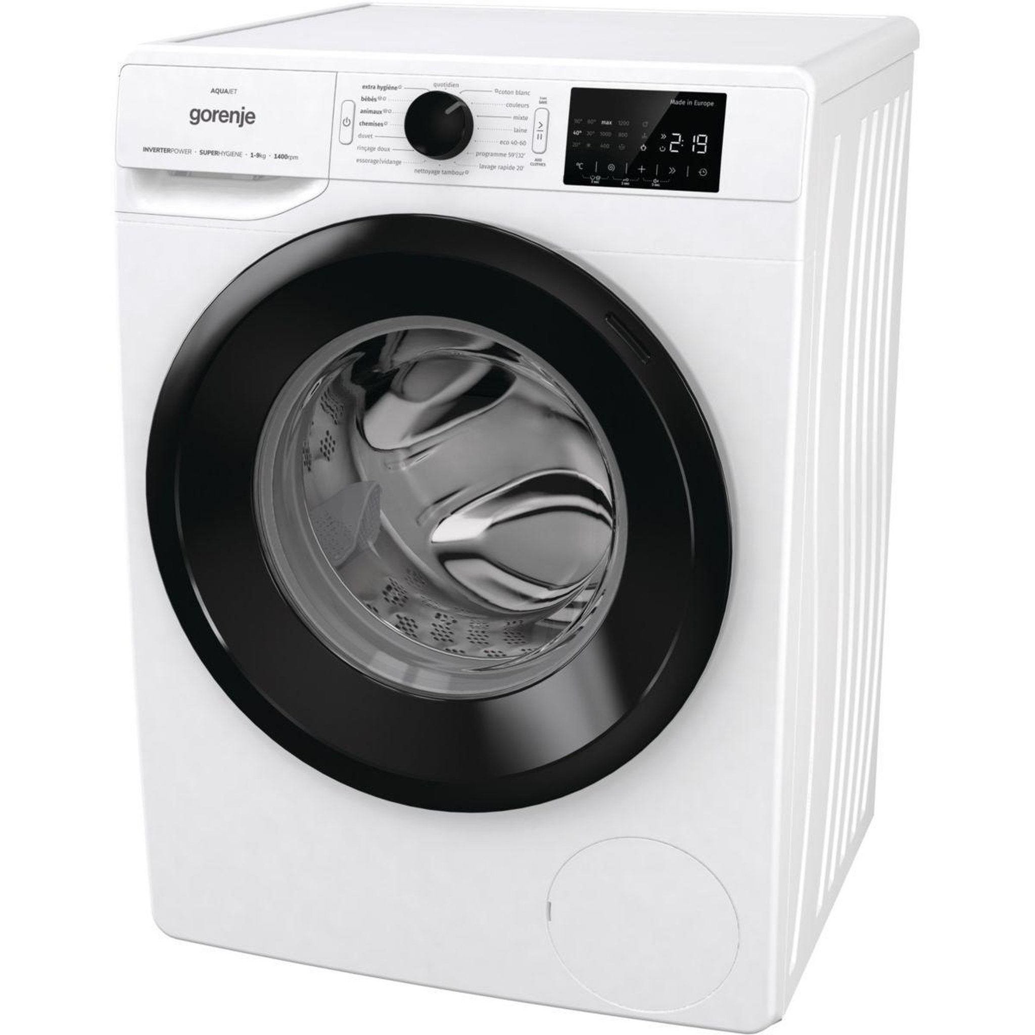 Voir la diapositive 5 : GORENJE Lave linge hublot wpnei94a1ds