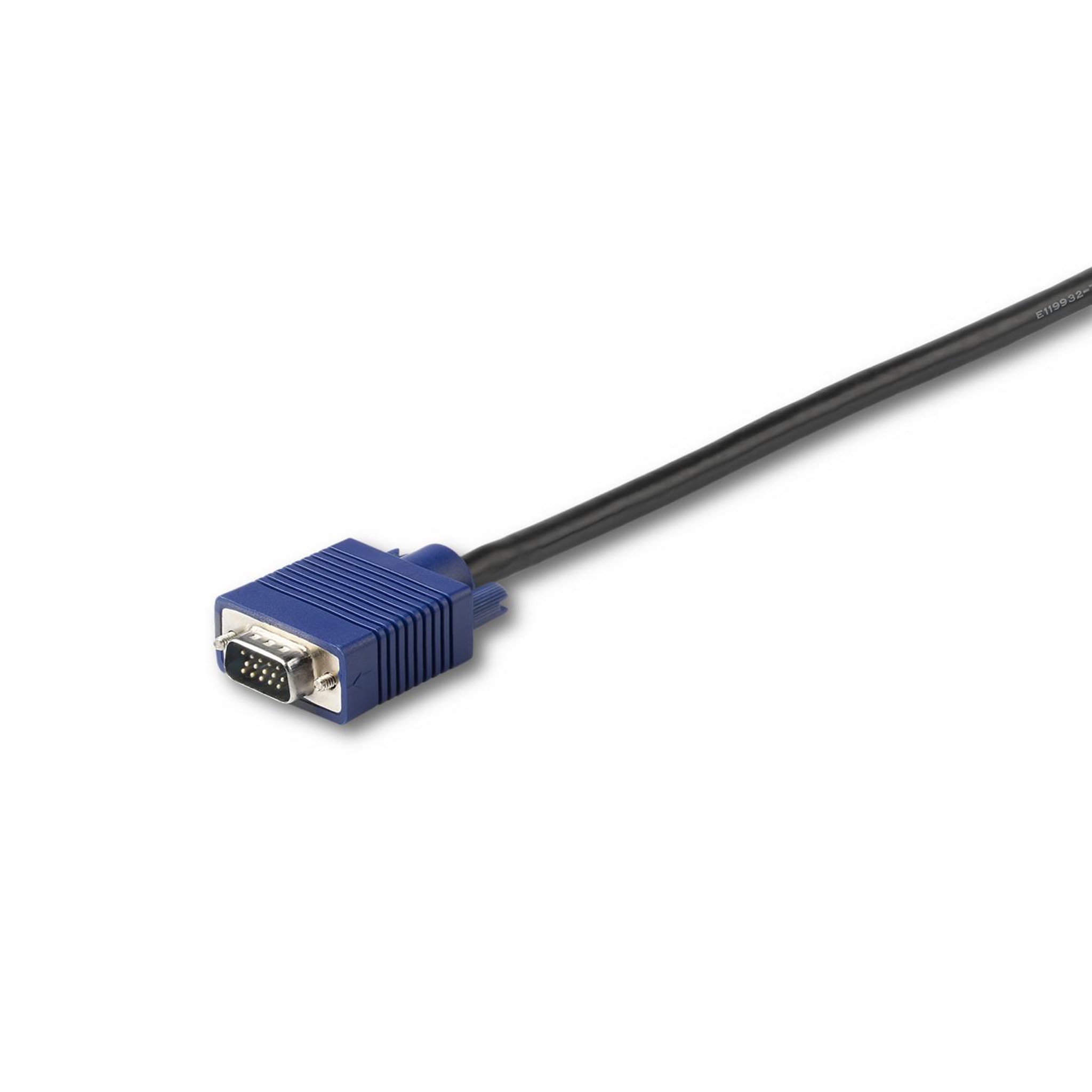 Voir la diapositive 3 : Startech Startech.com câble switch kvm usb vga de 3 m pour consoles