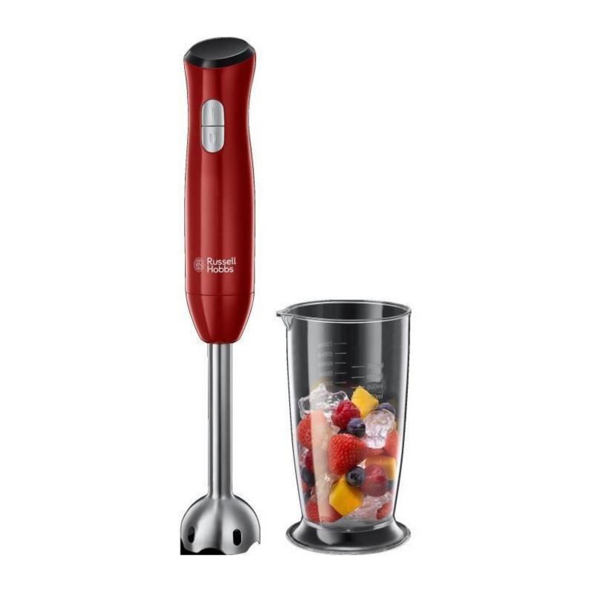 Russell Hobbs RUSSELL HOBBS 24690-56 Mixeur plongeant Desire - 500 W - Rouge intense