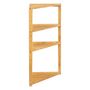 Voir la diapositive 2 : FIVE Étagère d'Angle Salle de Bain  Modu'Lab  80cm Beige