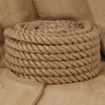 VIDAXL Corde de jute 10 m de long 40 mm d'epaisseur