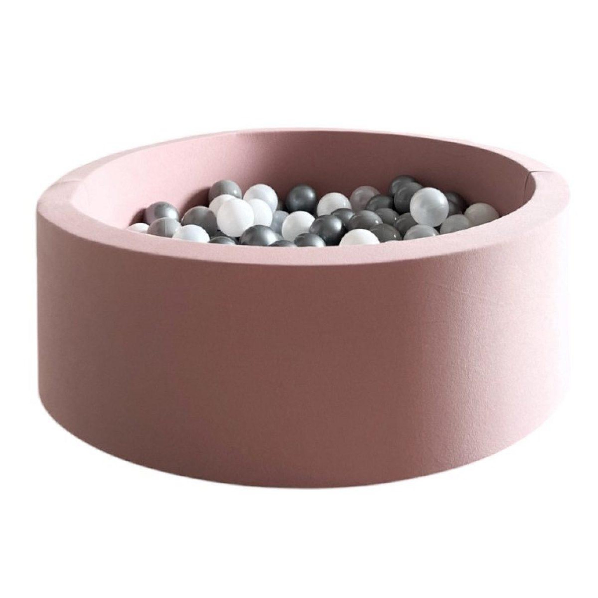 MONIO FOR KIDS Piscine à balles 90 cm rose poudré + 200 balles